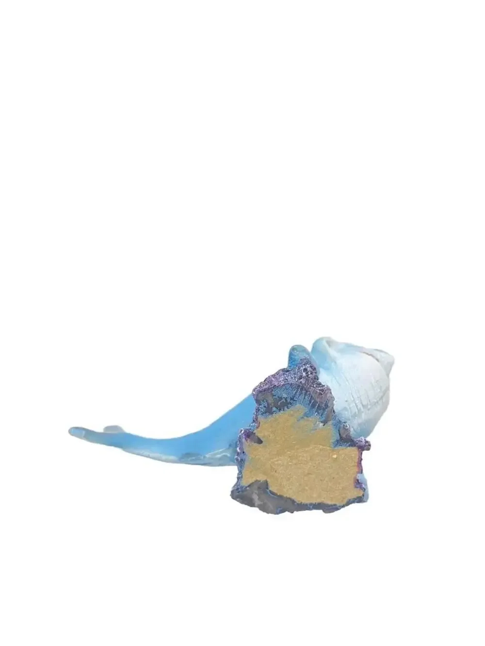 Blue Shark Fish Tank Decor Shark Display - 